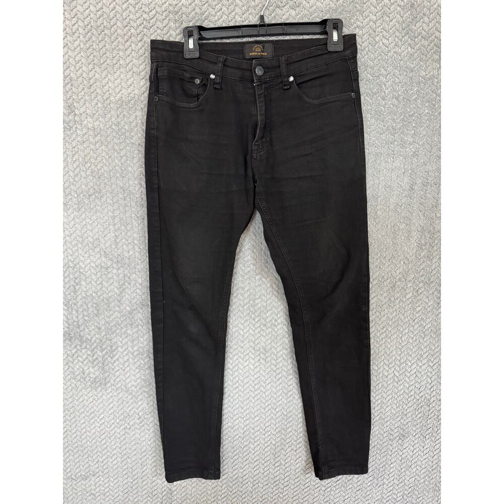 Across The Pond Men’s Jeans Black 30x30